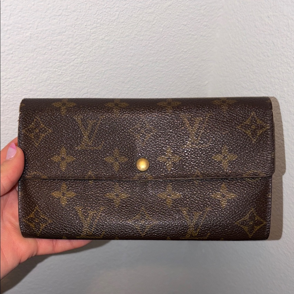 Louis Vuitton Brown Monogram Clutch